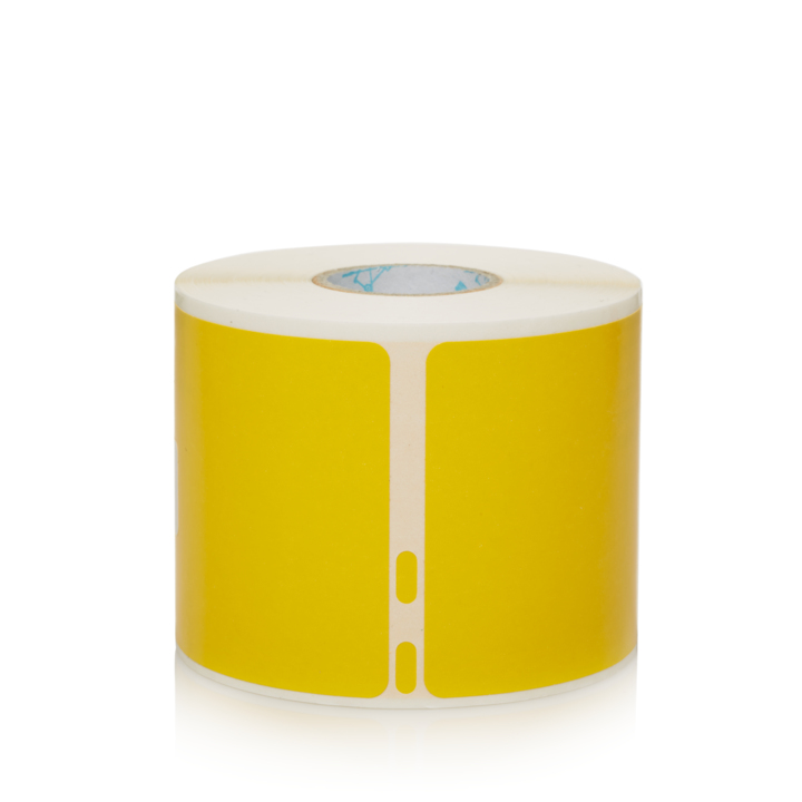 Dymo 2133400 DirectLabel-etikettes yellow 54mm x 101mm 220 pcs for Dymo Etiketten 10cm/LW 550 60mm
