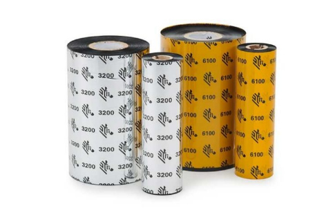 Zebra Premium Wax/Resin. 110mm x 50m. 25mm Core. black. Sample: 1 Roll