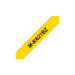 Brother M-K621B cinta para impresora de etiquetas Negro sobre amarillo