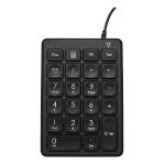 V7 KP350 numeric keypad Laptop/PC USB Black