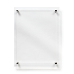 Deflecto A3 Wall Mounted Acrylic Poster Holder Literature Display Sign Holder Crystal Clear - AA3PH1