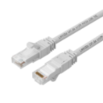Lanview CAT6A S/FTP 0,15m White LSZH,