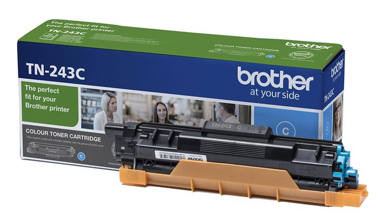 Image of Brother TN-243C Toner-kit cyan, 1K pages ISO/IEC 19752 for Brother...