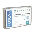 Exabyte VXAtape X6 40 GB / 80 GB Blank data tape VXA