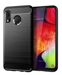 JLC Samsung A40 Brushed Silicone - Black