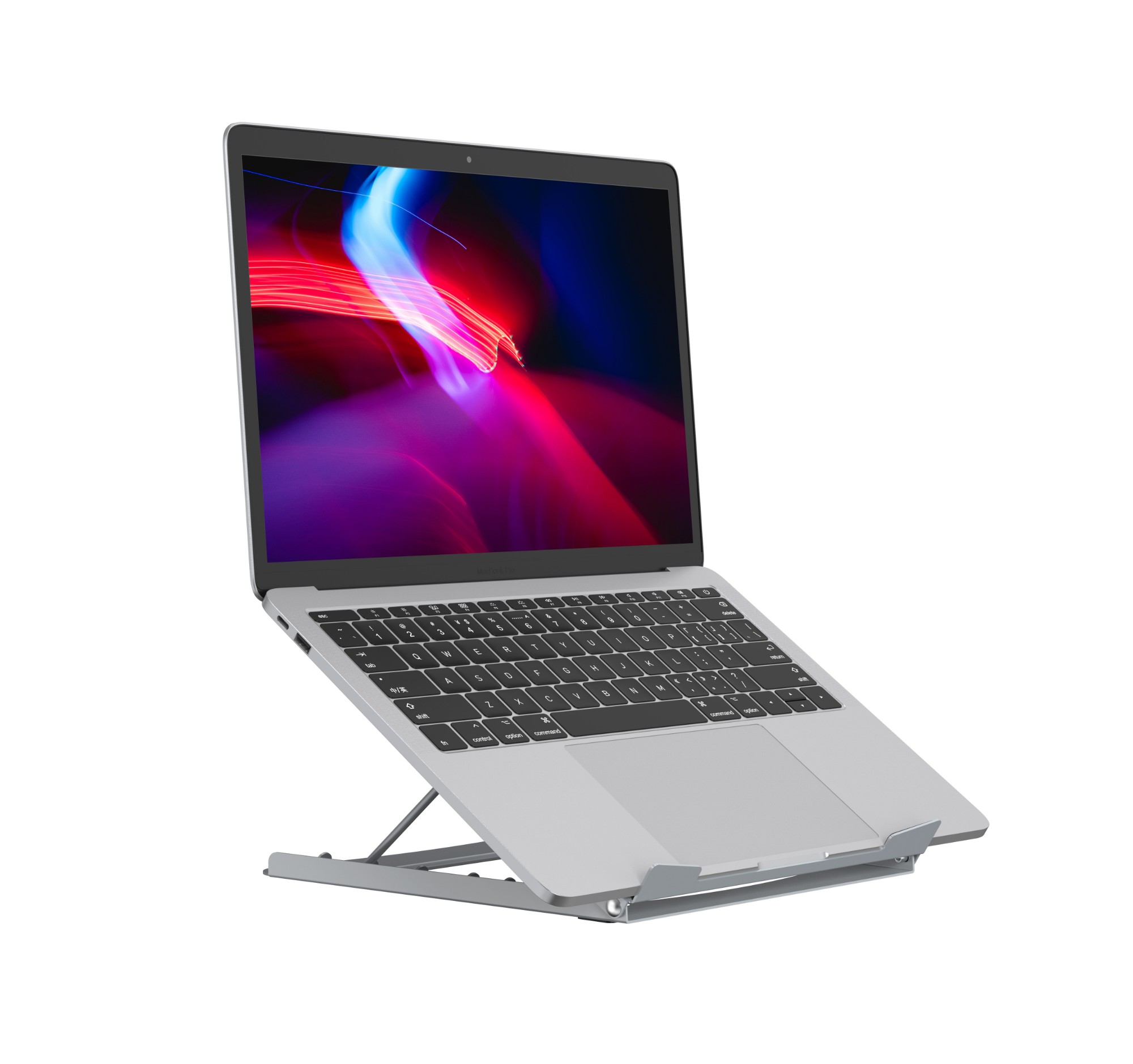 Photos - Laptop Cooler ProperAV Adjustable Steel Construction Laptop or Tablet Riser Stand P-LSF 