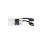 Vivolink WI221295 socket-outlet HDMI + USB A White