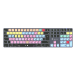 Logickeyboard LKB-PT-TM keyboard Office Bluetooth QWERTY French Grey, Titanium