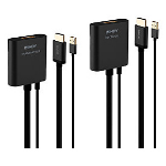 Lindy 38295 video kabel adapter HDMI + USB Type-A HDMI Zwart