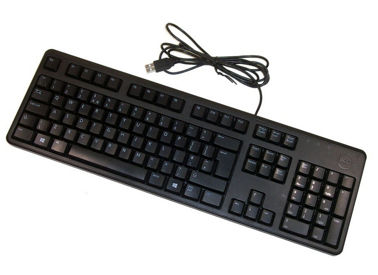 Image of DELL DJ491 keyboard USB QWERTY English Black