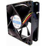 Chieftec AF-0625S koelsysteem voor computers Computer behuizing Ventilator Zwart