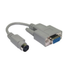 Cables Direct PS/2 Mouse Cable Adaptor Grey 0.15 m