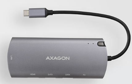 Image of Axagon HMC-6M2 notebook dock/port replicator USB 3.2 Gen 1 (3.1...