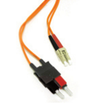 C2G 7m LC/SC LSZH Duplex 62.5/125 Multimode Fibre Patch Cable fibre optic cable Orange