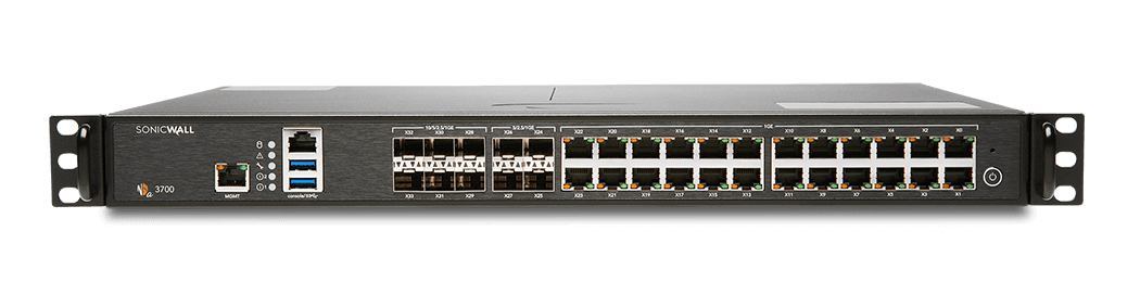 Photos - Router SonicWALL NSA 3700 hardware firewall 1U 5.5 Gbit/s 02-SSC-8207 