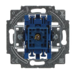 Busch-Jaeger 2000/2 UK Rocker switch 2P Blue, Chrome