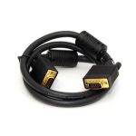 Monoprice 2898 VGA cable 35.4" (0.9 m) VGA (D-Sub) Black