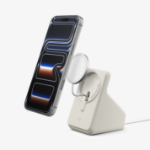 Spigen Magsafe Charger Stand (Mag Fit) Smartphone Beige USB Draadloos opladen Binnen