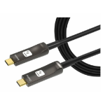 Techly ICOC-U3C-HY-020 USB cable 20 m USB C Black