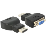 DeLOCK 65567 cable gender changer DisplayPort VGA Black