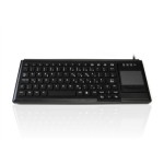 Accuratus K82F keyboard USB QWERTY UK English Black