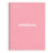 Miquelrius Emotions writing notebook A4 80 sheets Pink