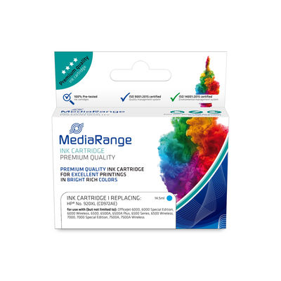 Image of MediaRange MRHP920CXL ink cartridge 1 pc(s) Compatible Cyan