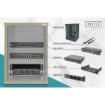 Digitus DN-10-SET-2-B rack 9U Wandrek Zwart