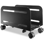 InLine PC-Trolley, Rolling support for computer cases, max 10kg, black