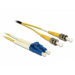 DeLOCK Cable Optical Fibre LC > ST Singlemode OS2 0.5 m