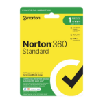Norton NORTON 360 STANDARD 10GB AU 1 USER 1 DEVICE 12MO GENERIC ENR ATTACH RSP DVDSLV GUM