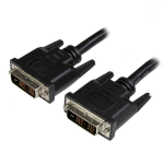 StarTech.com DVIMM18IN DVI cable 19.7" (0.5 m) DVI-D Black