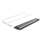 DeLOCK 19″ D-Type Patch Panel with strain reliefs 32 port 2U black