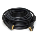 Monoprice VGA/VGA, M/M, 15.24 m VGA cable 600" (15.2 m) VGA (D-Sub) Black