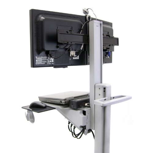 Ergotron Neo-Flex Dual WideView WorkSpace Multimedia cart Grey