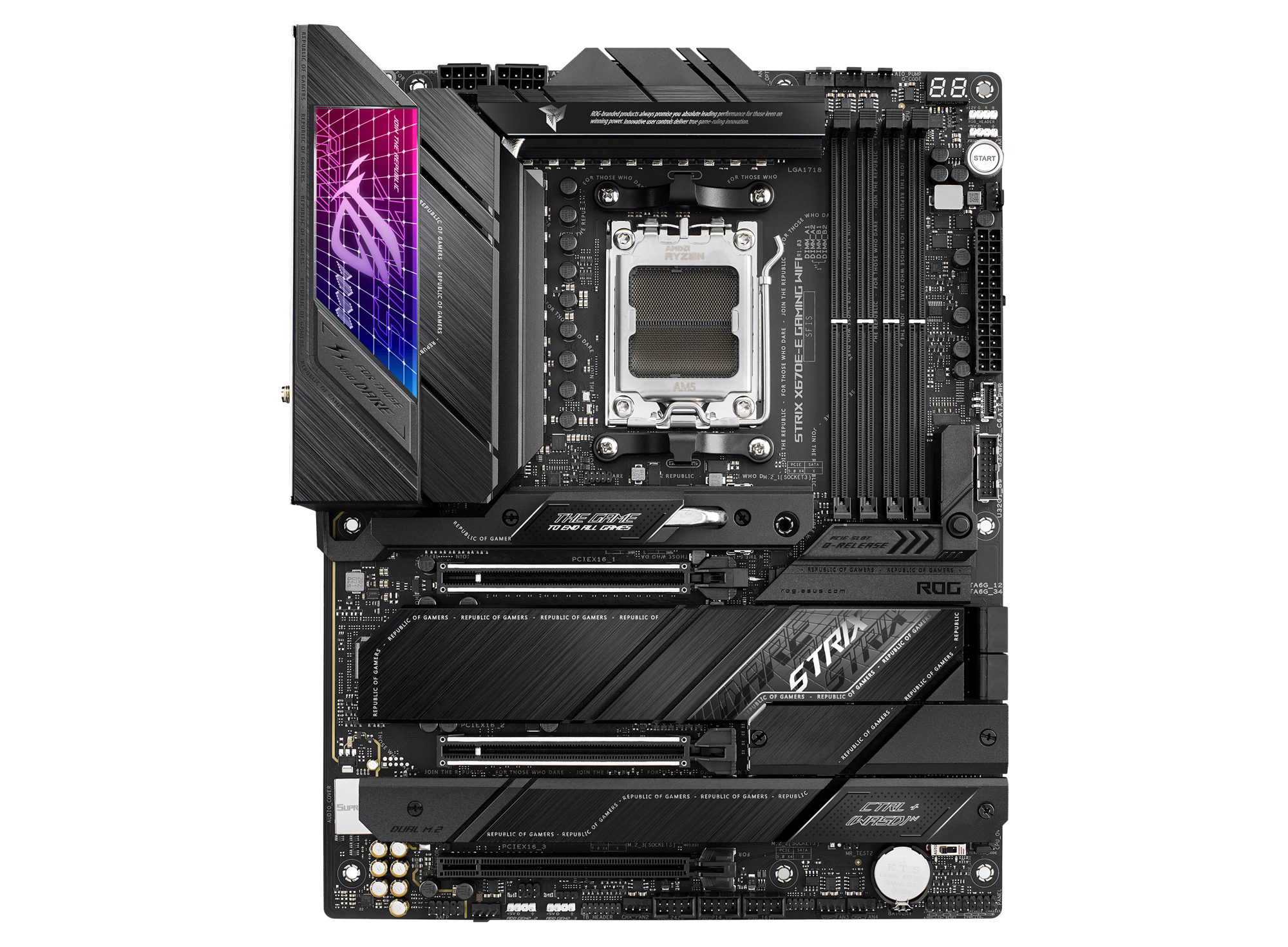 Image of ASUS ROG STRIX X670E-E GAMING WIFI AMD X670 Socket AM5 ATX
