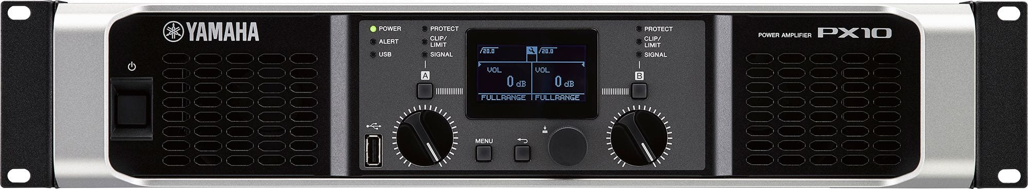 Image of Yamaha PX10 audio amplifier Home Black