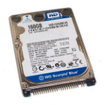 Western Digital Scorpio Blue 160GB internal hard drive 5400 RPM 8 MB 2.5" Parallel ATA