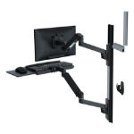 Ergotron LX Series 45-696-292 monitor mount / stand 86.4 cm (34") Wall Black