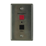 Valcom V-2970 audio intercom system Metallic
