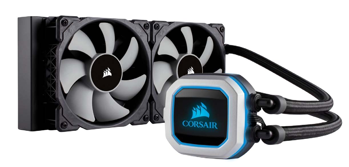 Corsair H100i PRO liquid cooling Processor Corsair H100i PRO liquid cooling Processor