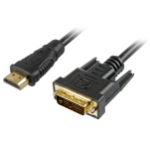Sharkoon 2m, HDMI/DVI-D Black