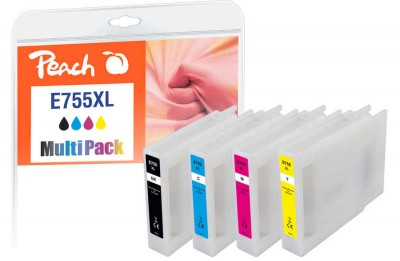 Peach PI200-724 ink cartridge 4 pc(s) Compatible High (XL) Yield Black, Cyan, Magenta, Yellow
