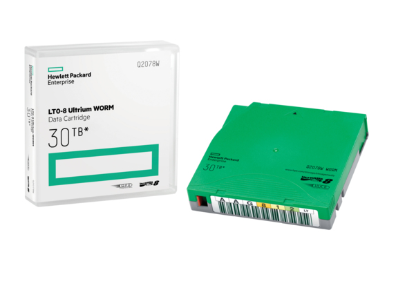 Image of Hewlett Packard Enterprise LTO-8 Ultrium Blank data tape 30000 GB...