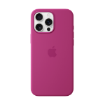 Apple iPhone 16 Pro Max Silicone Case with MagSafe - Fuchsia