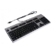 HP 355631-045 keyboard USB QWERTZ German Black, Silver