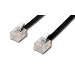 Microconnect 93068 telefoonkabel 3 m Zwart