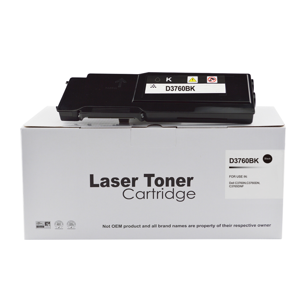 Image of CTS Wholesale Compatible Dell C3760 Extra Hi Yield Black Toner DE-3760