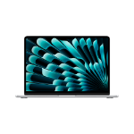 Apple MacBook Air Bärbar dator 34,5 cm (13.6") Apple M M3 8 GB 256 GB SSD Wi-Fi 6E (802.11ax) macOS Sonoma Silver
