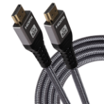 Maplin HDMI to HDMI Cable V2.1 8K Ultra HD 60Hz Braided with Ethernet - 1.5m